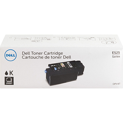 Dell Original Standard Yield Laser Toner Cartridge - Black - 1 Each (DLLDPV4T)