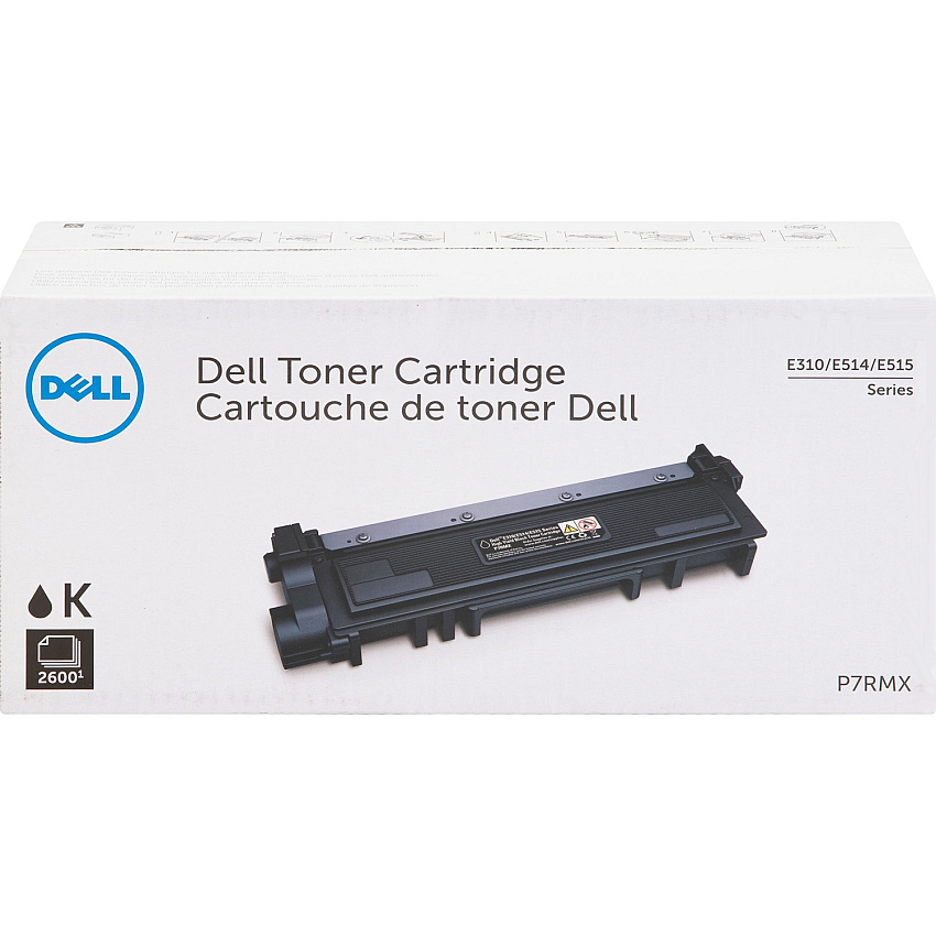 Dell Original High Yield Laser Toner Cartridge - Black - 1 Each (DLLP7RMX)