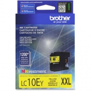Brother Genuine LC10EY INKvestment Super High Yield Yellow Ink Cartridge
