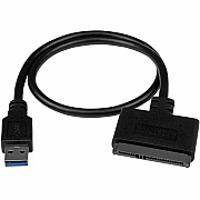 StarTech Usb 3.1 (10gbps) Adapter Cable For 2.5in Sata Ssd/hdd Drives - Supports Sata Iii (6 Gbps) - Usb Powered Cable-style Adapter - Uasp Support (USB312SAT3CB)