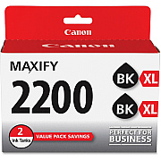 Canon PGI-2200XL Original Ink Cartridge (CNMPGI2200XB2PK)