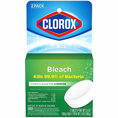 Clorox Ultra Clean Toilet Tablets Bleach (CLO30024)