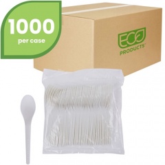 Eco-Products 6" Plantware High-heat Spoons (EPS013)