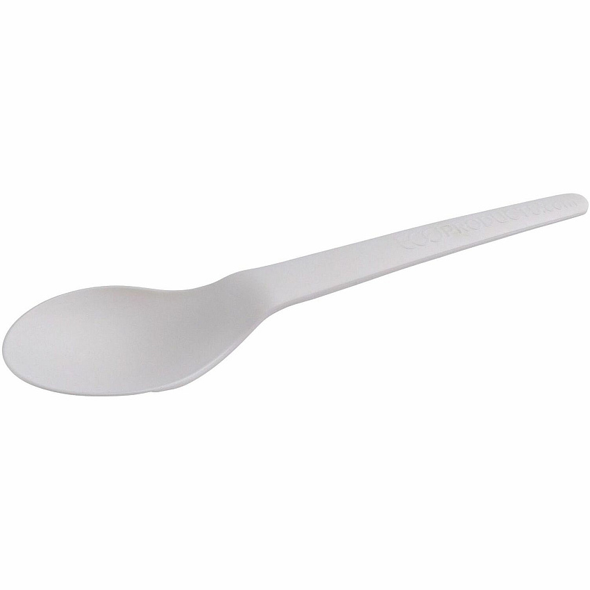 Eco-Products 6" Plantware High-heat Spoons (ECOEPS013)