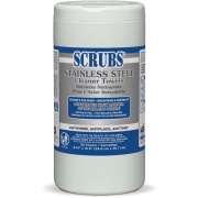 SCRUBS Stainless Steel Cleaner Wipes (91930)