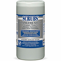 SCRUBS Stainless Steel Cleaner Wipes (ITW91930)