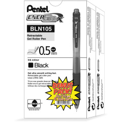 Pentel EnerGel-X Retractable Gel Pens (BLN105ASW2)