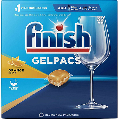 FINISH Dishwasher Gel Packs (RAC81053)
