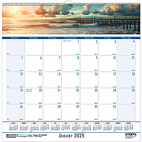 House of Doolittle Coastlines Monthly Wall Calendar (328)