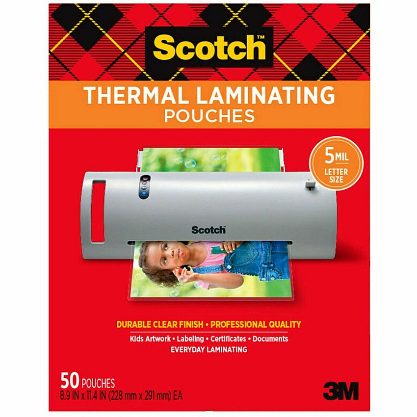 Scotch Thermal Laminating Pouches (MMMTP585450)
