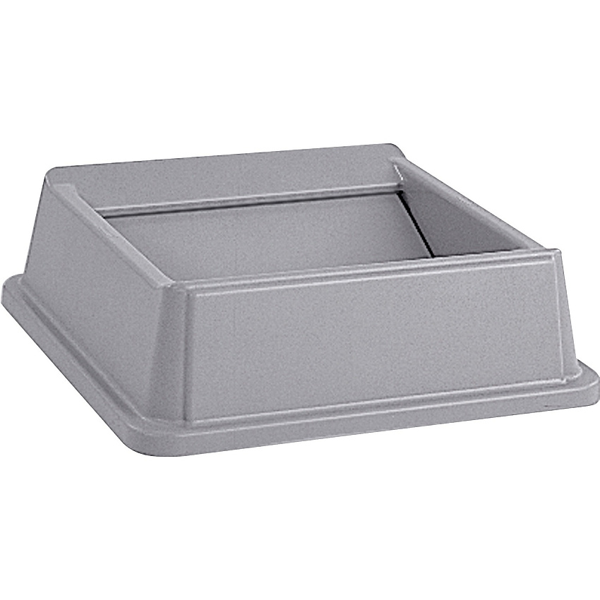 Rubbermaid Commercial Untouchable Square Swing Top (RCP266400GY)