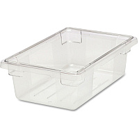 Rubbermaid Commercial 3.5-Gallon Food/Tote Box (RCP330900CLR)