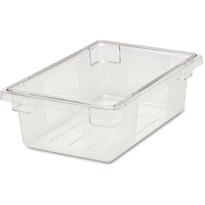 Rubbermaid Commercial 3.5-Gallon Food/Tote Box (RCP330900CLR)