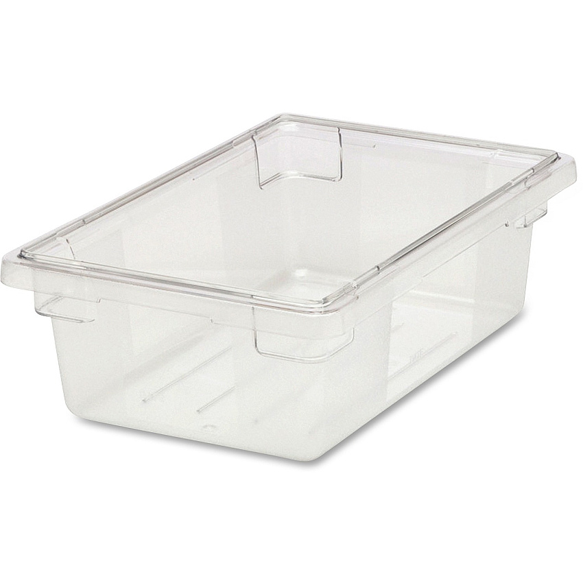 Rubbermaid Commercial 3.5-Gallon Food/Tote Box (RCP330900CLR)