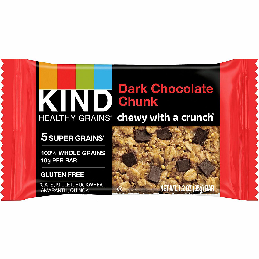 KIND Dark Chocolate Chunk Healthy Grains Bars (KND18082)