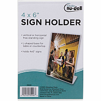 NuDell NuDell Freestanding Sign Holder (NUD35446)