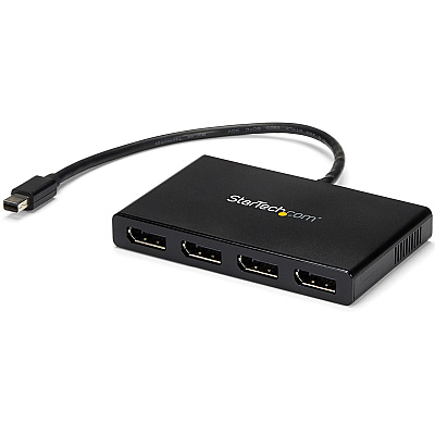 StarTech Mdp To 4x Dp Multi Monitor Adapter/mst (MSTMDP124DP)
