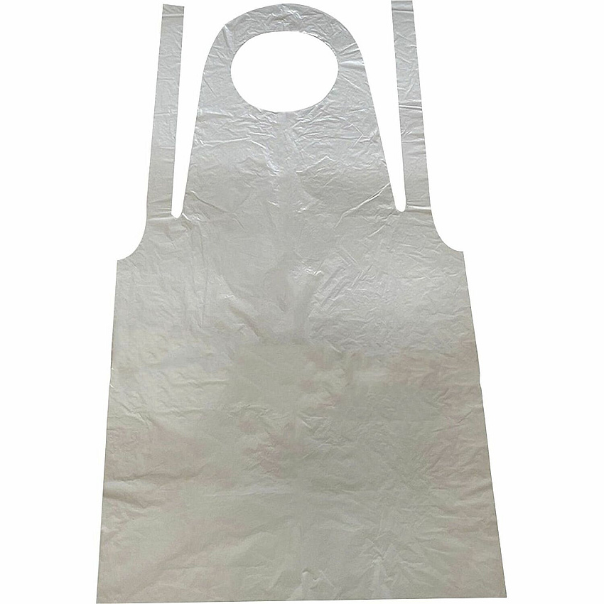 Genuine Joe 50" Disposable Poly Apron (GJO85141)