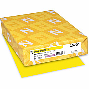 Exact Brights Smooth Colored Paper - Yellow (WAU26701)