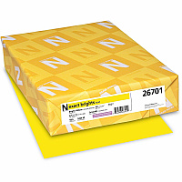 Exact Brights Smooth Colored Paper - Yellow (WAU26701)
