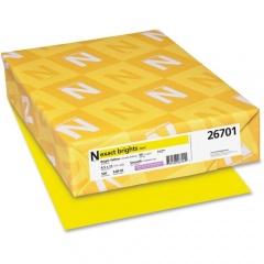 Exact Brights Smooth Colored Paper - Yellow (26701)