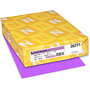 Exact Brights Smooth Colored Paper - Purple (WAU26771)