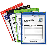 C-Line Super Heavyweight Plus Shop Ticket Holder, Stitched (CLI50920)