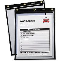 C-Line Super Heavyweight Plus Shop Ticket Holder, Stitched (CLI50912)