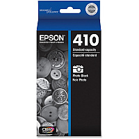 Epson DURABrite Ultra 410 Original Standard Yield Inkjet Ink Cartridge - Photo Black - 1 Each (EPST410120S)