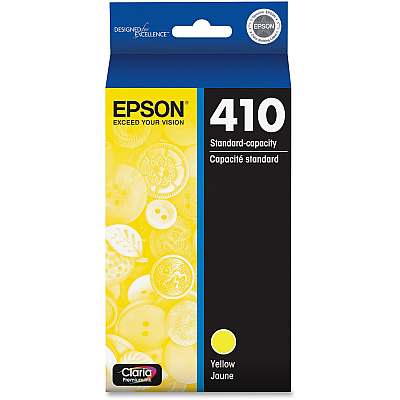 Epson Claria 410 Original Standard Yield Inkjet Ink Cartridge - Yellow - 1 Each (EPST410420S)
