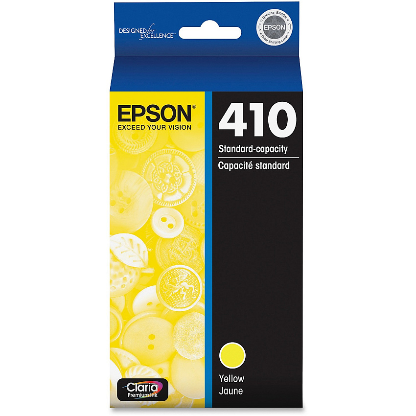 Epson Claria 410 Original Standard Yield Inkjet Ink Cartridge - Yellow - 1 Each (EPST410420S)