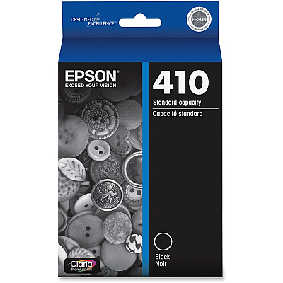Epson Claria 410 Original Inkjet Ink Cartridge - Black - 1 Each (EPST410020S)