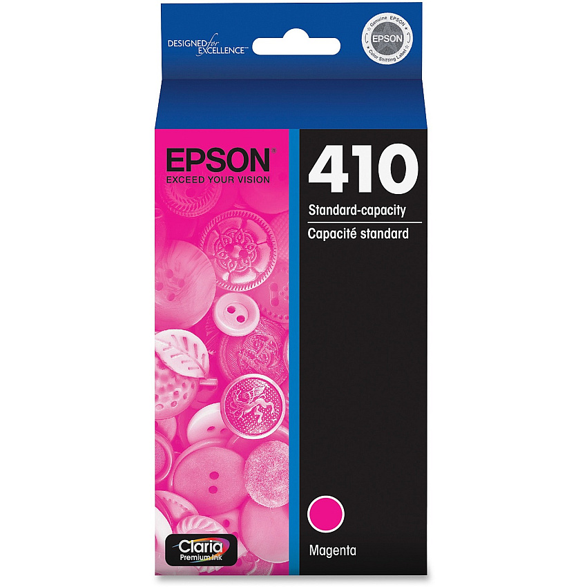 Epson Claria 410 Original Standard Yield Inkjet Ink Cartridge - Magenta - 1 Each (EPST410320S)