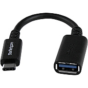 StarTech Usb C To Usb A Adapter Cable - M/f - 6in - Usb 3.0 (5gbps) - Usb-if Certified (USB31CAADP)