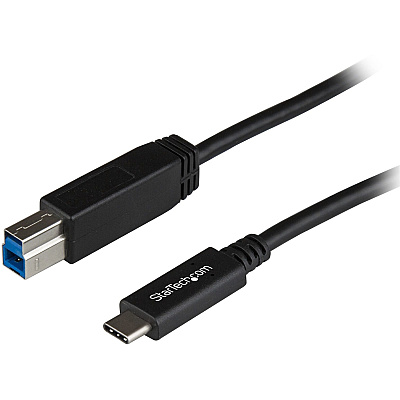 StarTech Printer Cable Usb C To Usb B 1m Usb 3.1 (USB31CB1M)