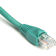 Black Box Cat6 550-mhz Snagless Stranded Ethernet Patch Cable Unshielded(utp),cm Pvc(rj45 M/m),green,6-in. Cable,9-in.(22.9-cm)end-to-end (EVNSL64206IN)