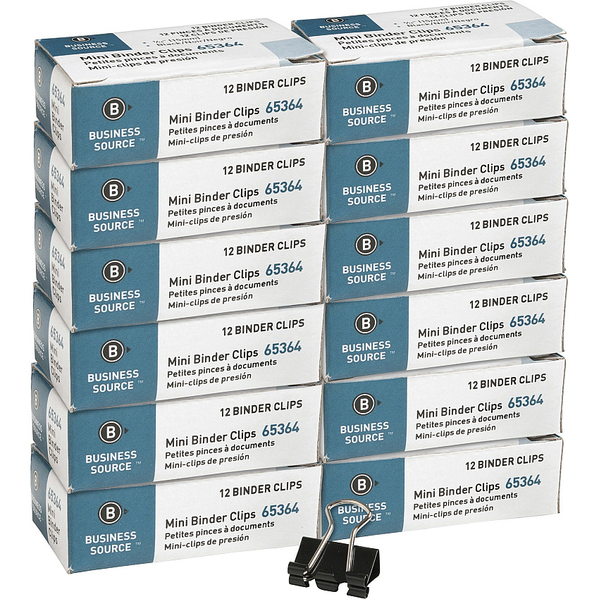 Business Source Fold-back Binder Clips (BSN65364BX)