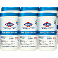 Clorox Healthcare Bleach Germicidal Wipes (CLO30577CT)
