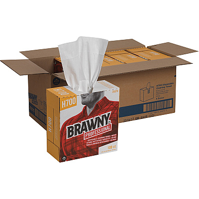Brawny Professional H700 Disposable Cleaning Towels (GPC25070CT)