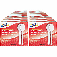 Genuine Joe Heavyweight Disposable Spoons (GJO10432CT)