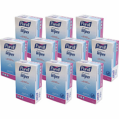 PURELL On-the-go Sanitizing Hand Wipes (GOJ902210CT)