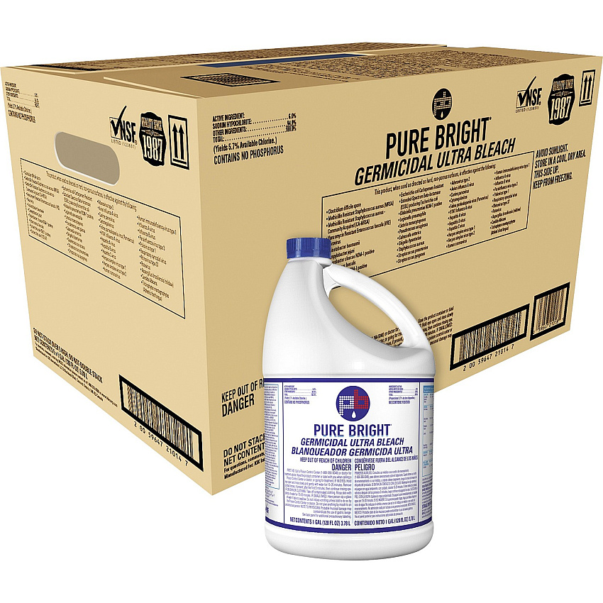 KIK Custom Products Custom Products Custom Products KIK Custom Products Custom Products Custom Pure Bright Germicidal Ultra Bleach (KIK8635042CT)