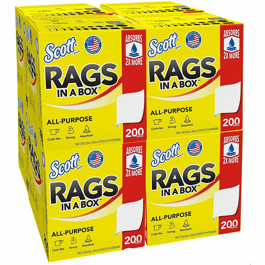 Scott Rags In A Box (KCC75260CT)