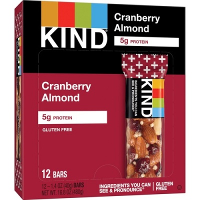 KIND Cranberry Almond 12ct (17211)