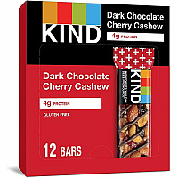 KIND Dark Chocolate Cherry Cashew Nut Bars (KND17250)