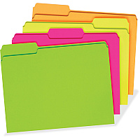 Pendaflex 1/3 Tab Cut Letter Recycled Top Tab File Folder (PFX40523)