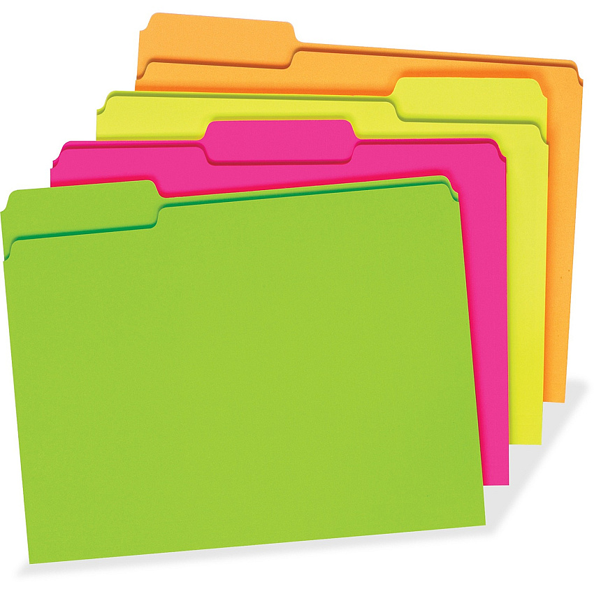 Pendaflex 1/3 Tab Cut Letter Recycled Top Tab File Folder (PFX40523)
