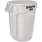 Rubbermaid Commercial Brute 32-Gallon Vented Container (RCP2632WHI)