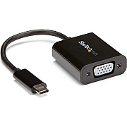 StarTech Usb-c To Vga Adapter - Usb Type-c To Vga Video Converter - Usb 3.1 Type-c To Vga Video Adapter - Usb 2.0 Type-c To Vga Video Converter (CDP2VGA)