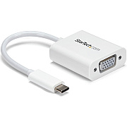 StarTech Usb-c To Vga Adapter - White (CDP2VGAW)